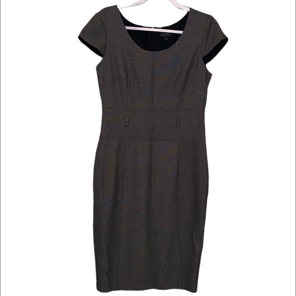TAHARI ARTHUR LEVINE CAP SLEEVE DRESS